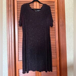 Elegant sparkling Black Cocktail Dress